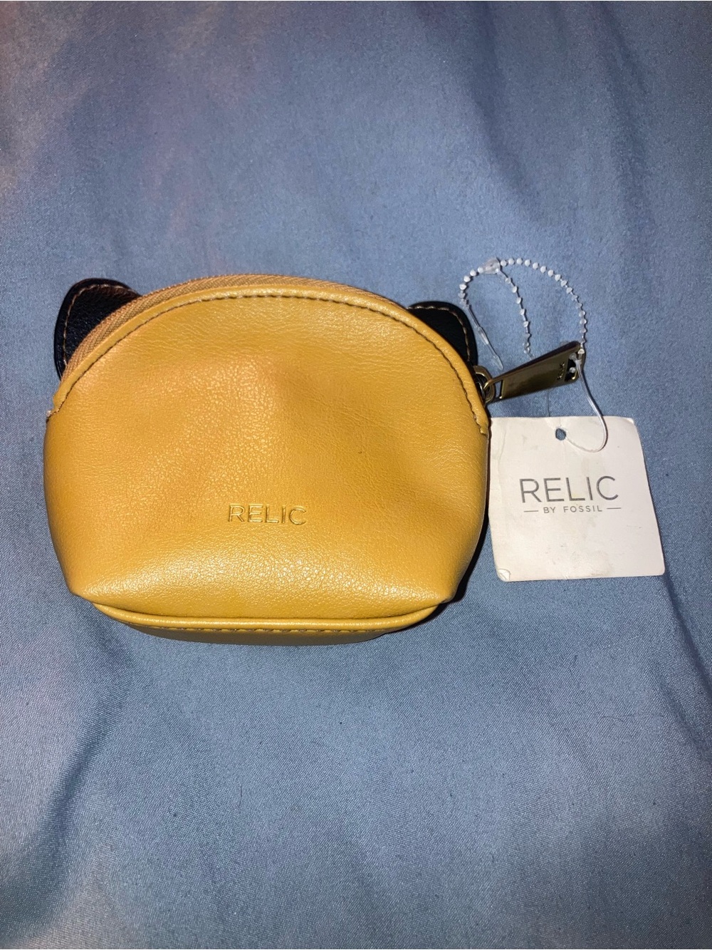 Relic Yellow Leopard Face Coin Purse - Picture 3 of 5